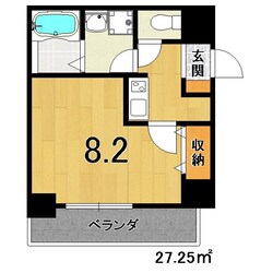 レジディア京都駅前の物件間取画像